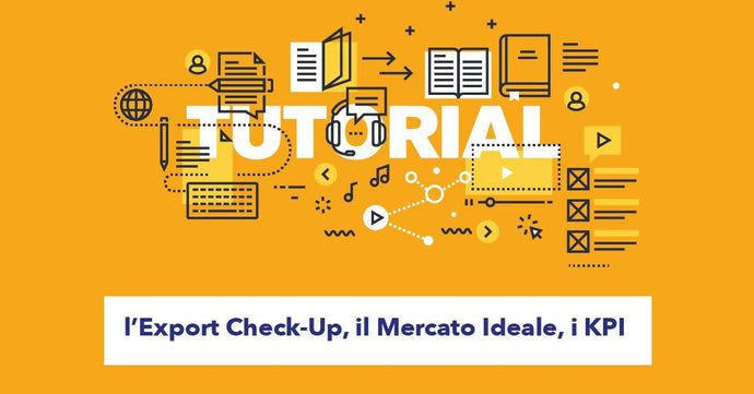 Tutorial, the Export Check-Up, the Ideal Market, the KPIs